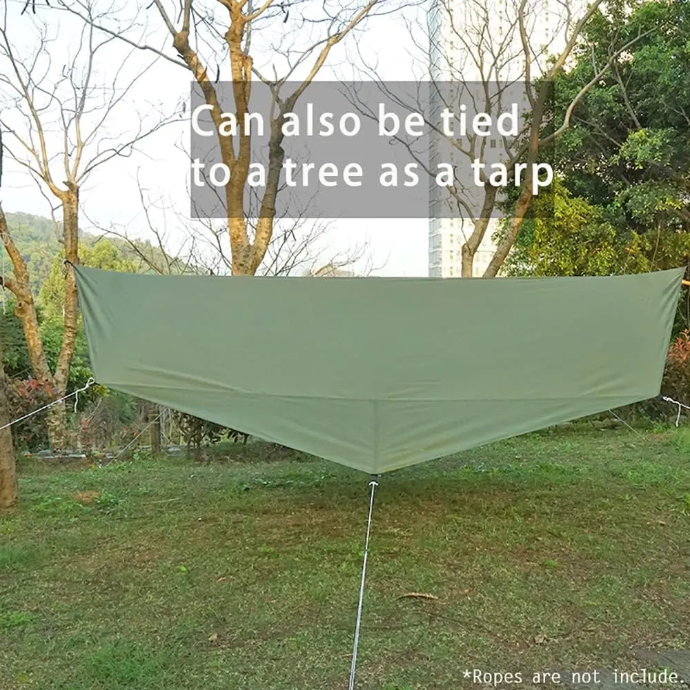 13.5x13.5 ft Tent Footprint Waterproof Camping Tarp Ultralight Mat Under Tent Moisture-Proof Ground Sheet Mat