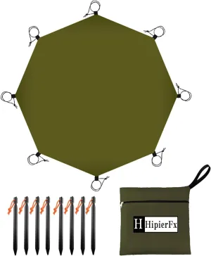 13.5x13.5 ft Tent Footprint Waterproof Camping Tarp Ultralight Mat Under Tent Moisture-Proof Ground Sheet Mat