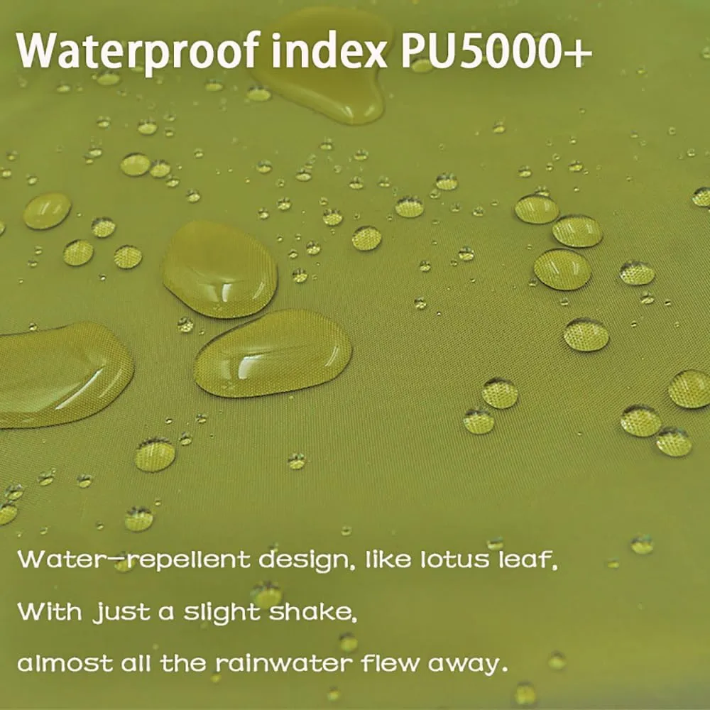 13.5x13.5 ft Tent Footprint Waterproof Camping Tarp Ultralight Mat Under Tent Moisture-Proof Ground Sheet Mat