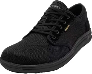 1TAZERO Men Wide Width Slip On Shoes Loafer with Arch Support Insoles Men Casual Shoes for Plantar Fasciiti with Arch Support