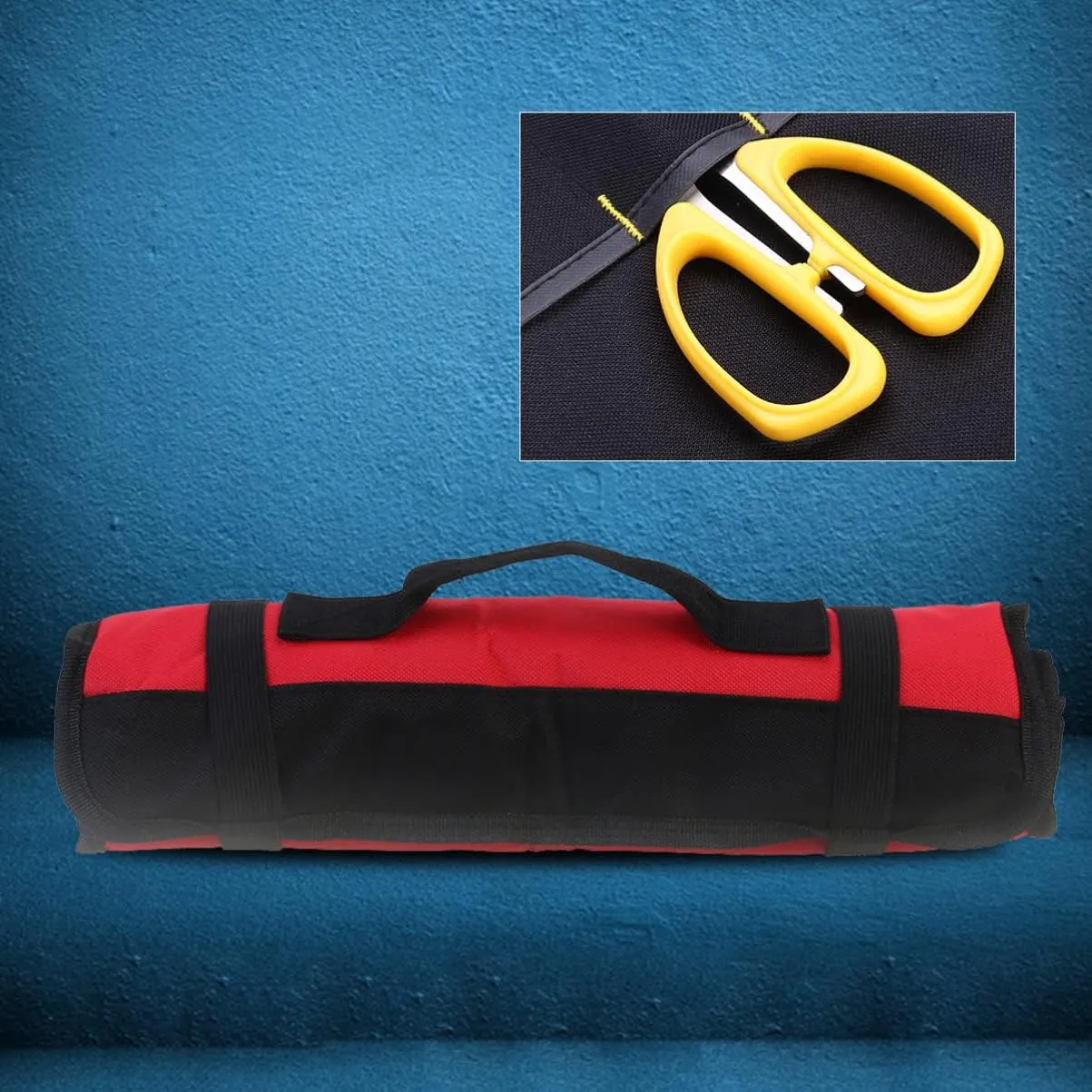 22- Pouch Tool Bag Roll up Organizer Oxford Cloth Utility Plier Screwdriver Case