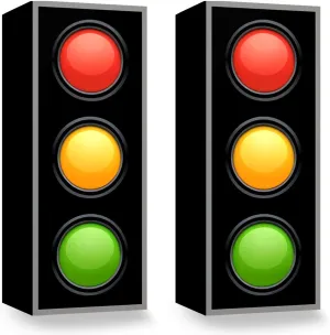 4 Pcs Traffic Light Favor Boxes 17'' Transportation Boxes for Centerpieces Traffic Light Table Topper for Boy Girl Car Theme Birthday Party Construction Birthday Party Gift Box