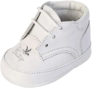 Avery Hill Boy's Leather High Top Lace-Up Baptism Special Occasion Shoes - Many Styles!
