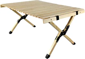 BK&MF Outdoor Folding Camping Table,Aluminum Travel Table Portable Ultralight Picnic Camping Table with Carry Bag for BBQ, Party, Camping,B,120x60x41cm(47x24x16inch)