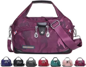 Blaciokamith handbag, Blaciokamith - soft edged lightweight and stylish multi pocket fashionable waterproof handbag