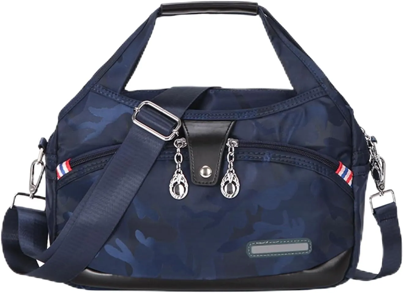 Blaciokamith Tote Bag, Soft Side Lightweight Underseat Tote Bag, Waterproof Oxford Cloth Shoulder, for Daily Traveling