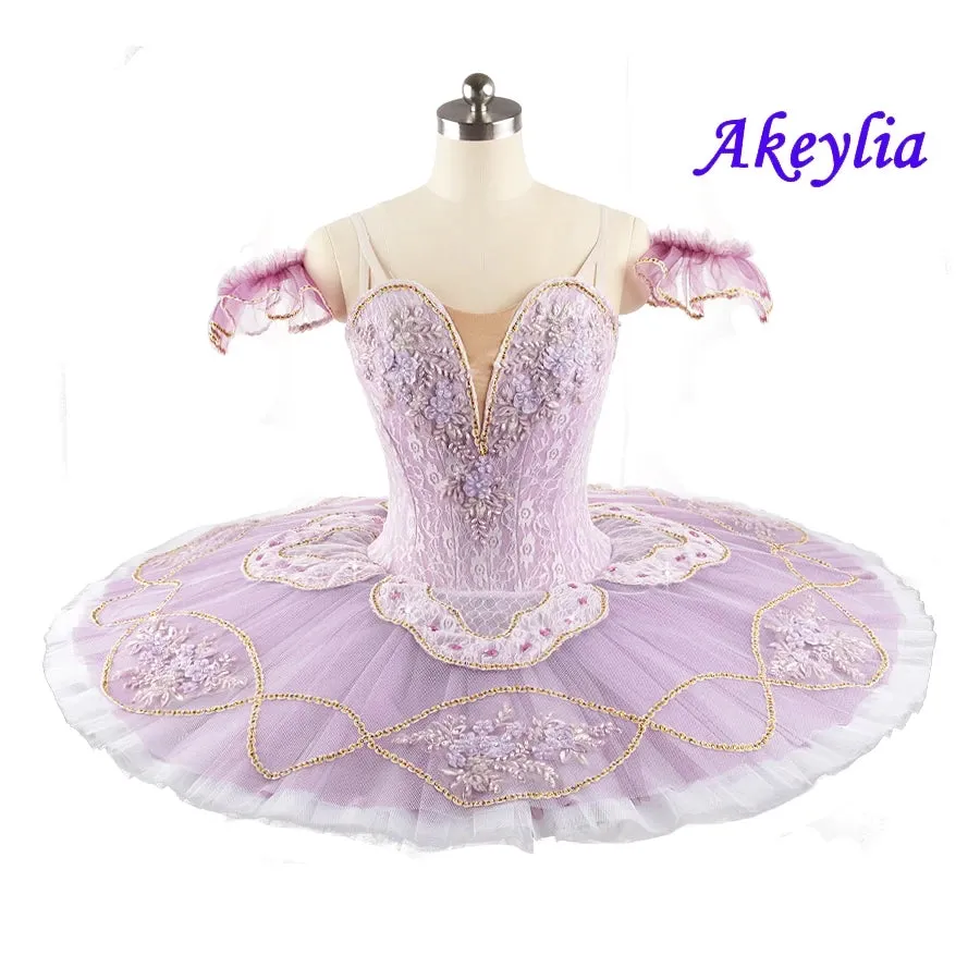 Blue Waterproof Ballet Tutu Bag with Zippers, Pink Canvas, Flexible & Foldable Dance Bag for Tutus