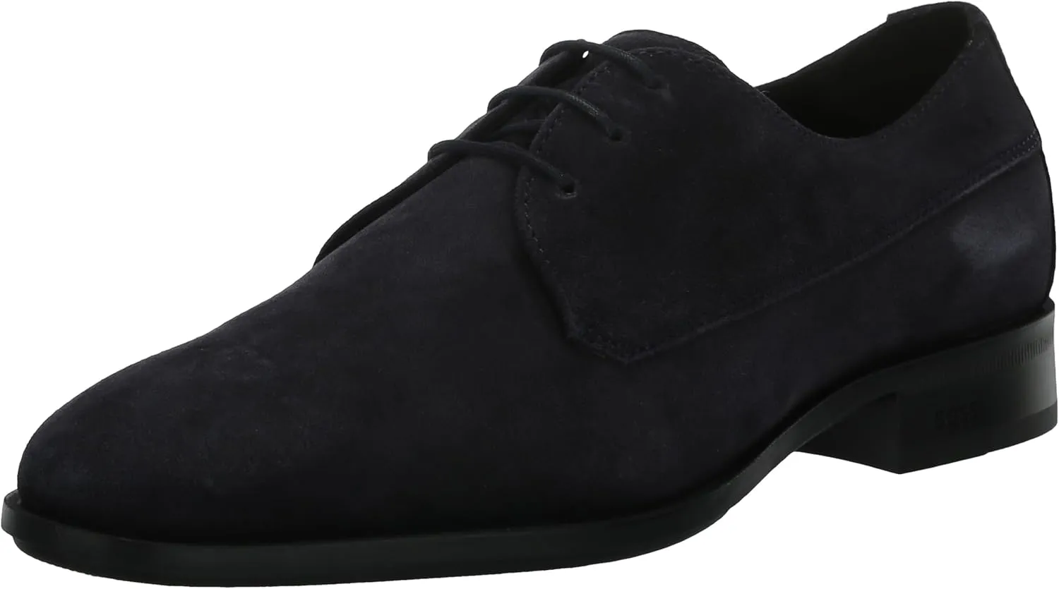 BOSS Men's Colby Smooth Suede Lace Up Derby Dress Shoe Oxford Flat