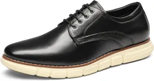 Bruno Marc Men's Crossflex Dress Sneakers Wingtip Derby Casual Oxford Formal Shoes