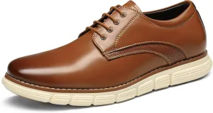 Bruno Marc Men's Crossflex Dress Sneakers Wingtip Derby Casual Oxford Formal Shoes