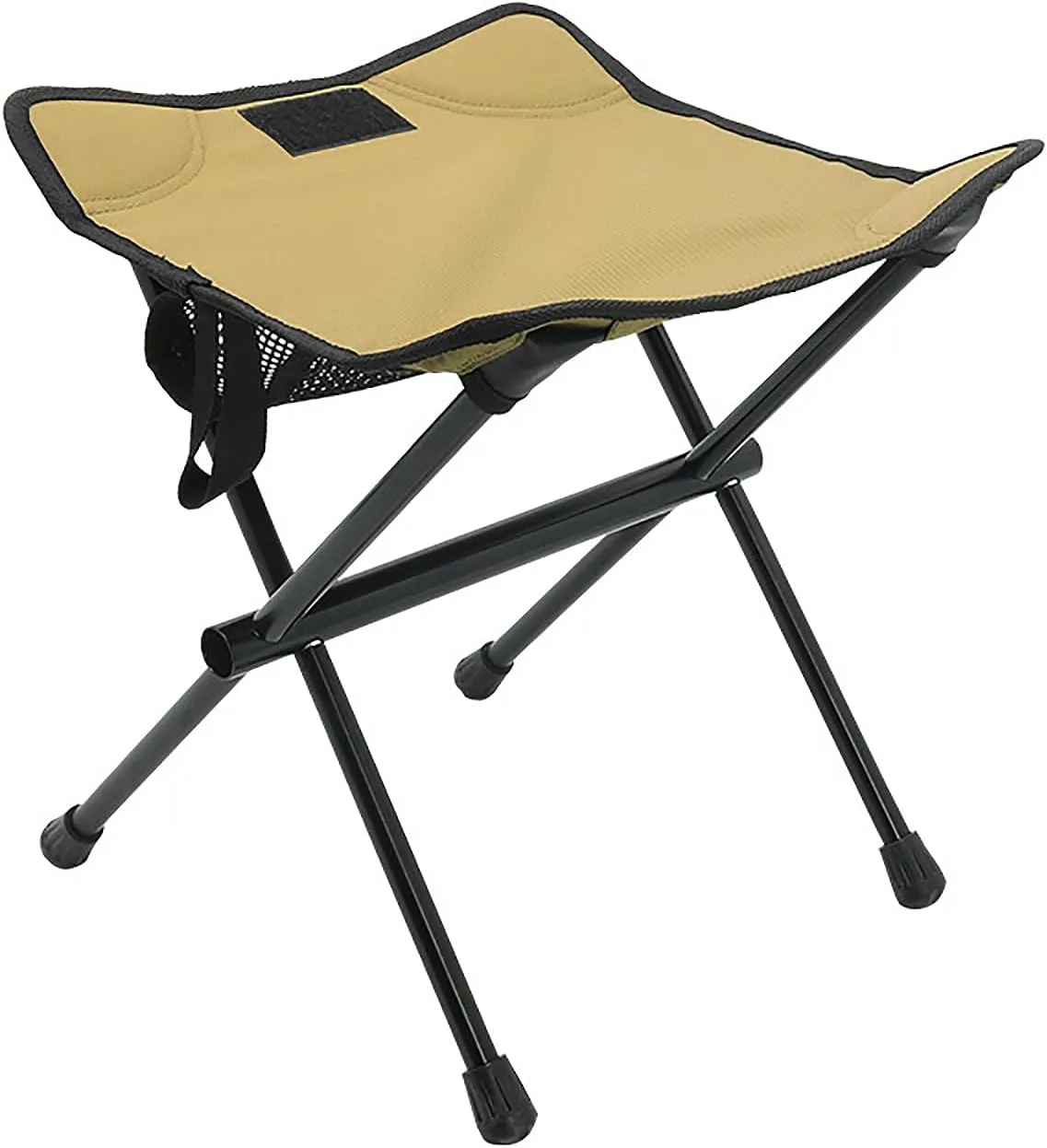 Camping Stools, Portable & Compact Camping Stool for Outdoor Activities - Lightweight, Durable, Foldable, Ideal for Hiking, Fishing, Traveling, Gardening, Beach 34*32*32cm/13.4*12.6*12.6in Khaki