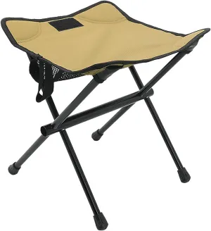 Camping Stools, Portable & Compact Camping Stool for Outdoor Activities - Lightweight, Durable, Foldable, Ideal for Hiking, Fishing, Traveling, Gardening, Beach 34*32*32cm/13.4*12.6*12.6in Khaki