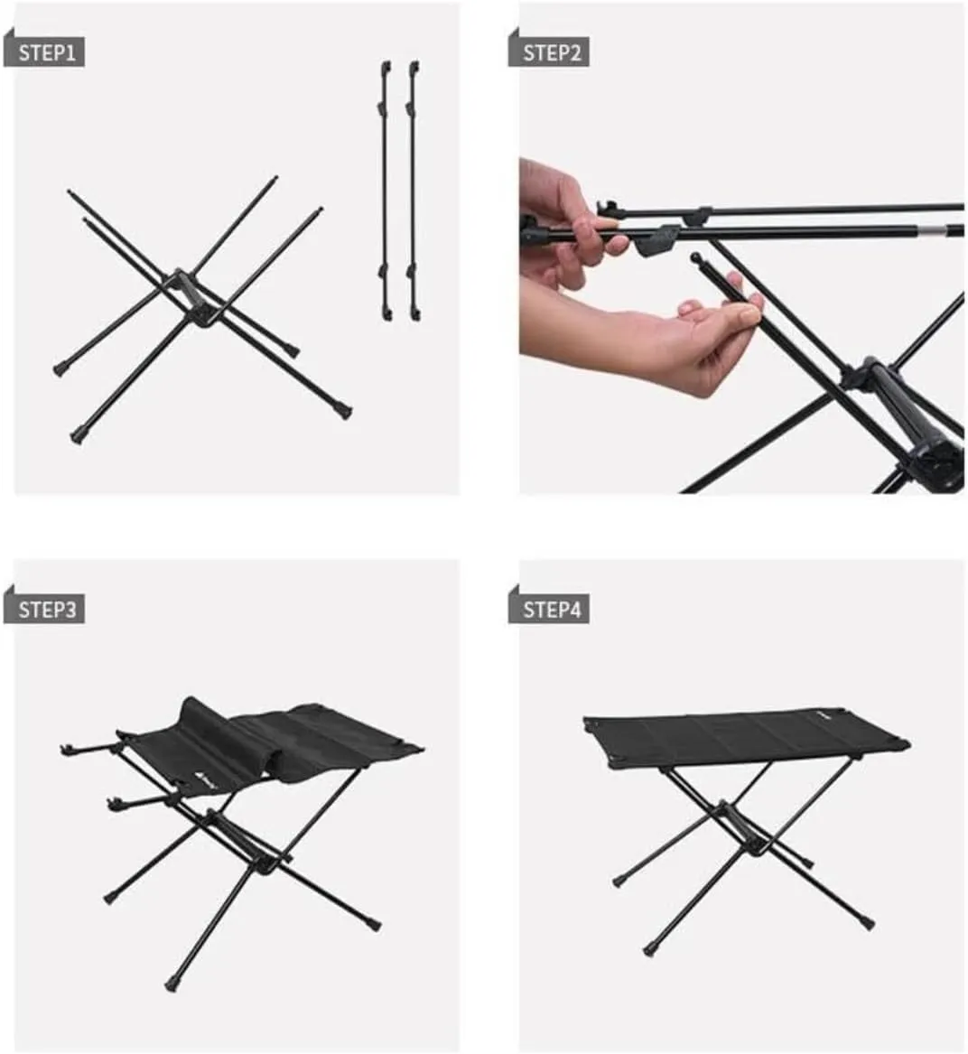 Camping Table Folding Tables Camping Folding Table Lightweight Folding Fabric Table Aluminum Parallel Bars Camping Picnic Table Picnic Table Foldable Table