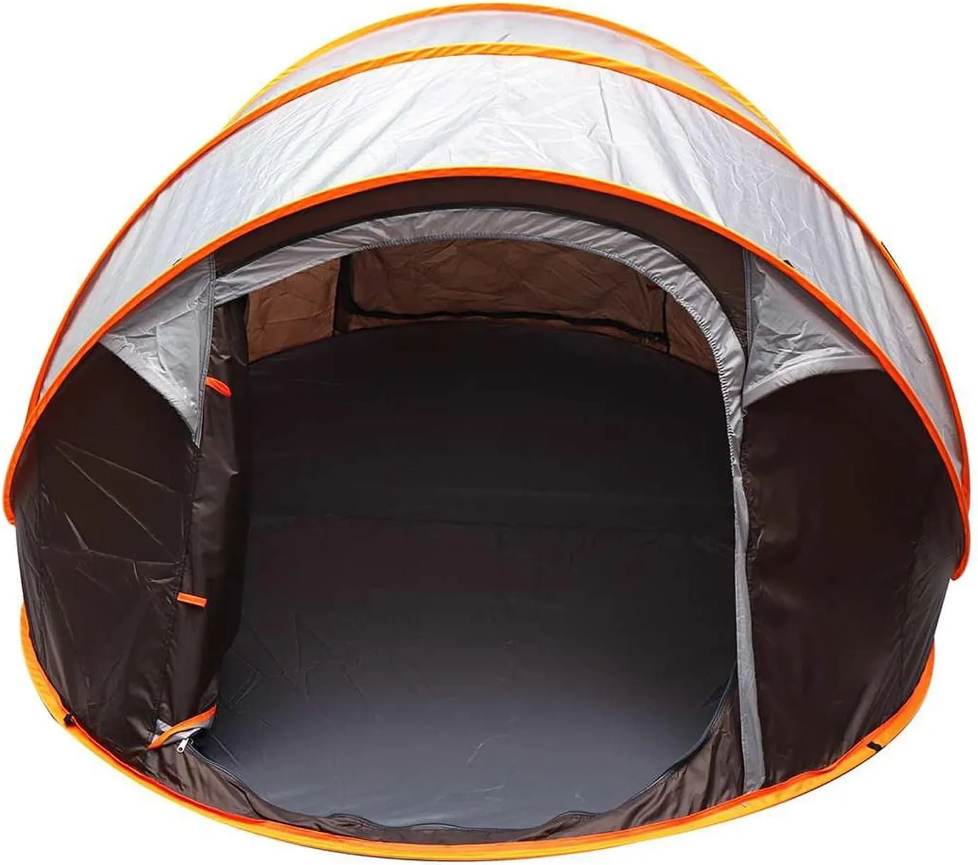 Camping Tent 5-8 People Fully Automatic Camping Tent Windproof Waterproof Automatic Pop-up Tent Family Outdoor Instant Setup Tent 4 Season (Color : Gr