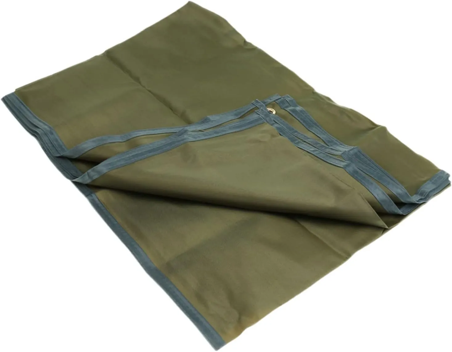 Camping Tent Waterproof Ground Sheet Camping Tent Footprint with Anchor Holes (Color : Black) (Green)