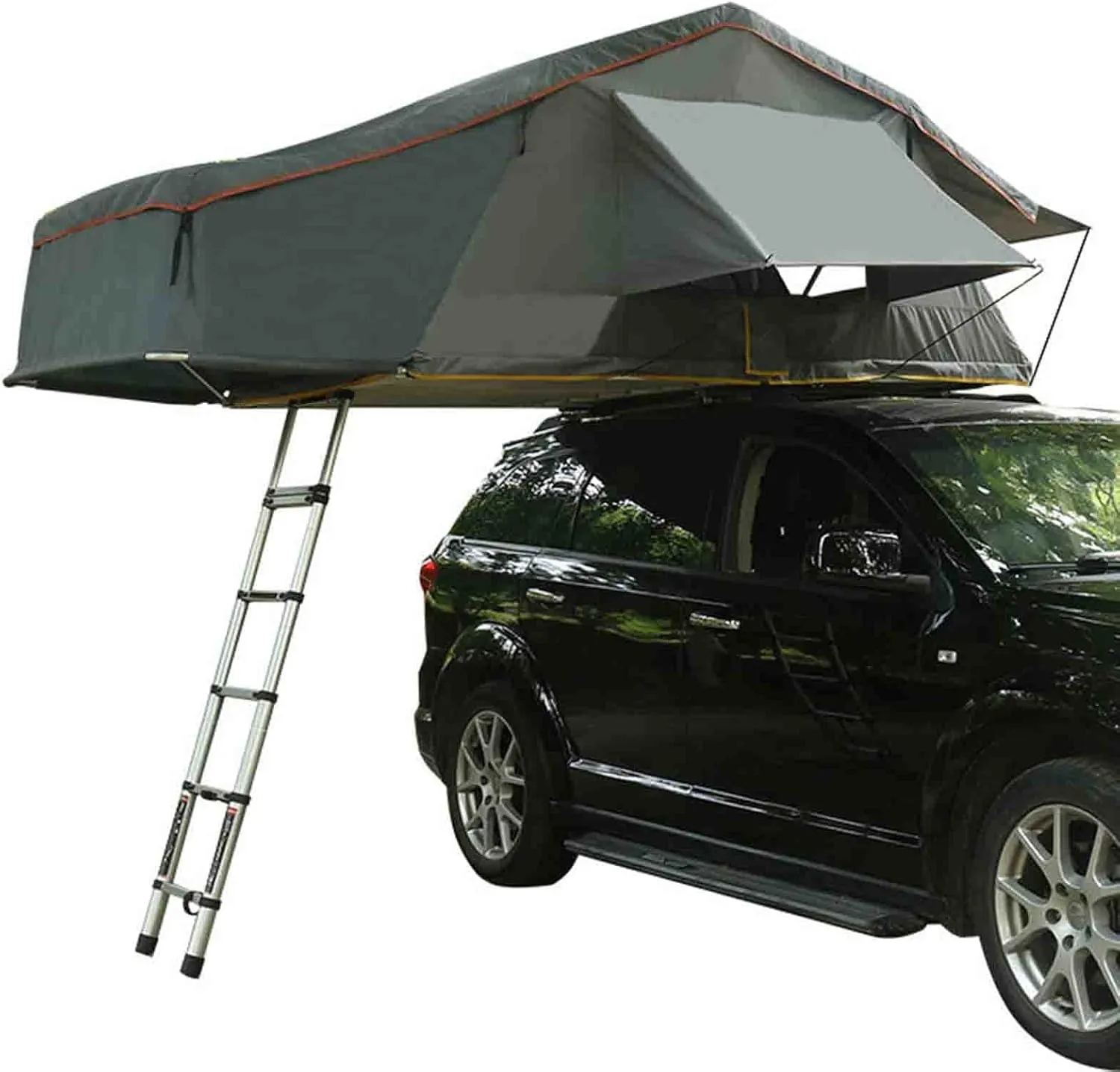 Car Roof Tent Outdoor Camping Car Soft Roof Ridge Tent Waterproof and Rainproof Folding,for Outdoor