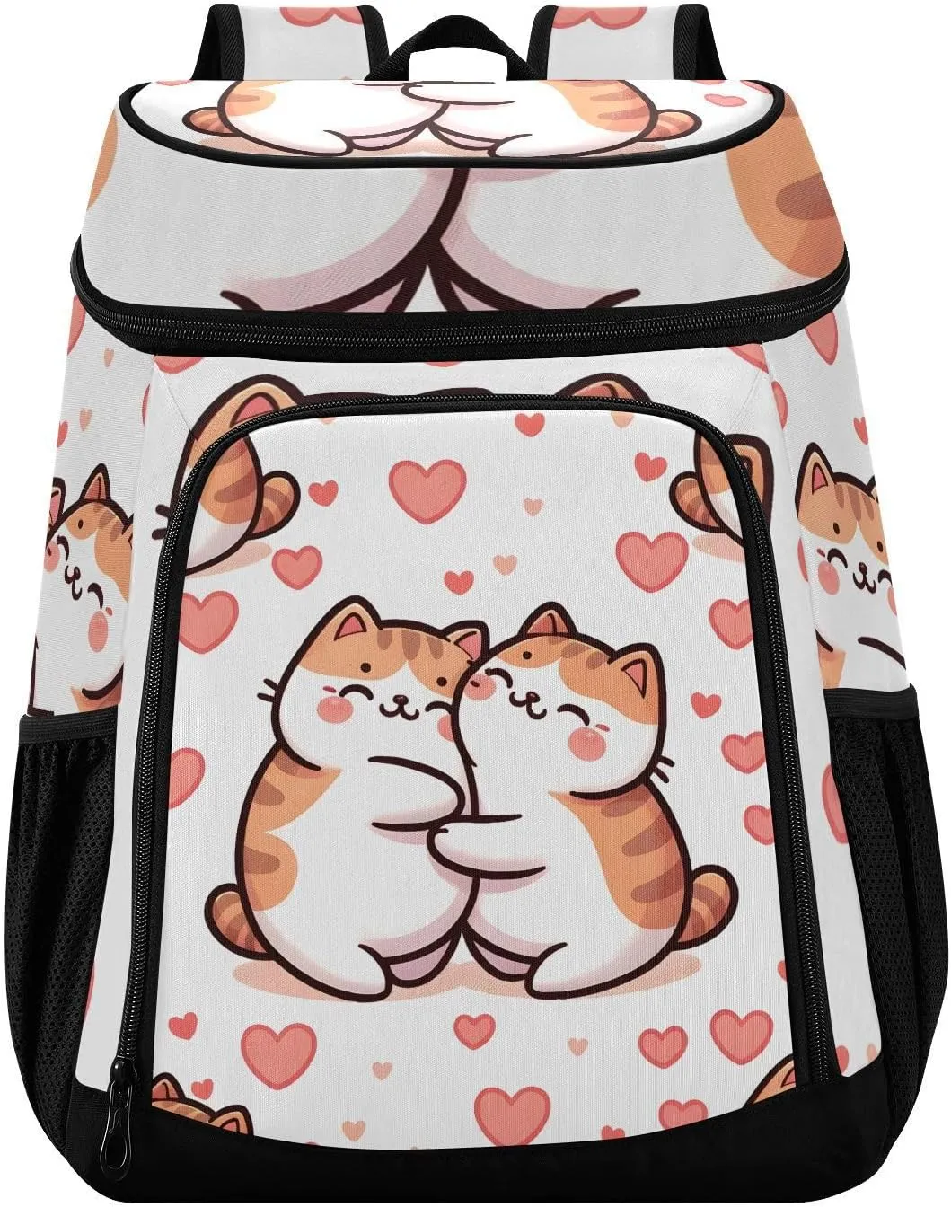 Cat Cute Pet Cooler Backpack Cooler Insulated Leak Proof Lunch Backpack 36 Cans Waterproof Soft for Men Women Picnic Hiking Camping Beach