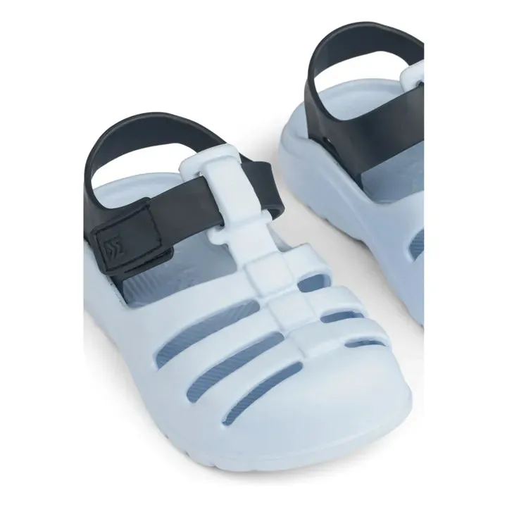 Chunky Jelly Sandals | Sky Blue