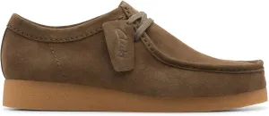 Clarks Men's Wallabeeevo Derby Lace-Up Shoes, Dark Olive Sde, 11 Men