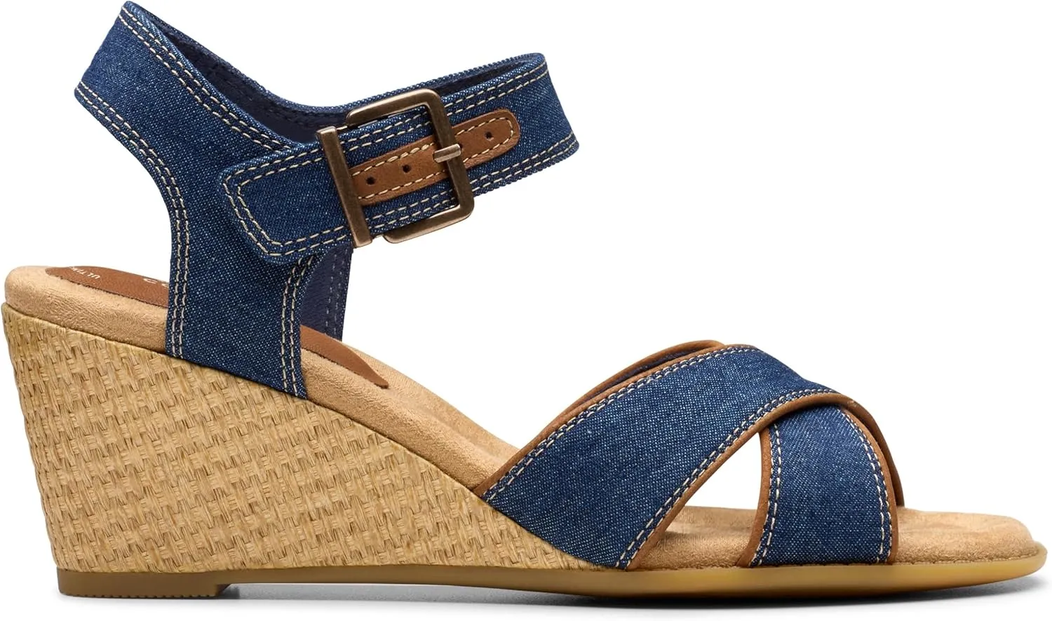 Clarks Women's Emmalae Iris Heeled Sandal