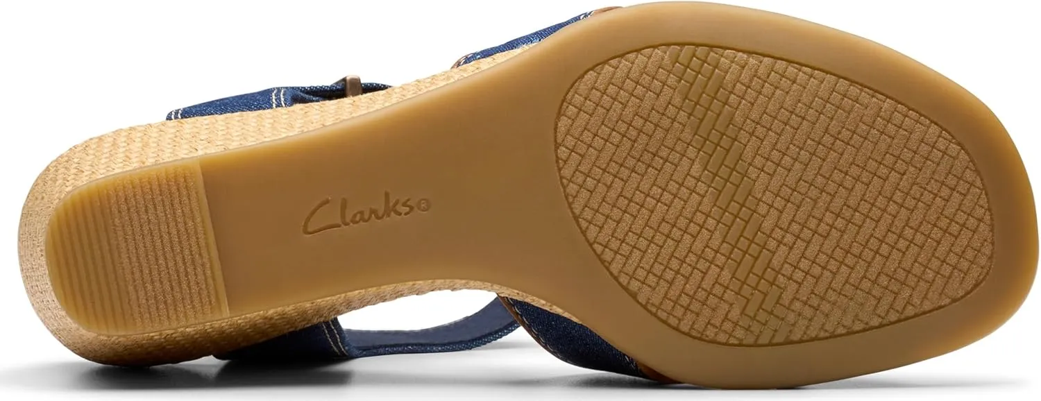 Clarks Women's Emmalae Iris Heeled Sandal