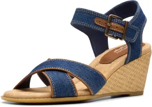 Clarks Women's Emmalae Iris Heeled Sandal