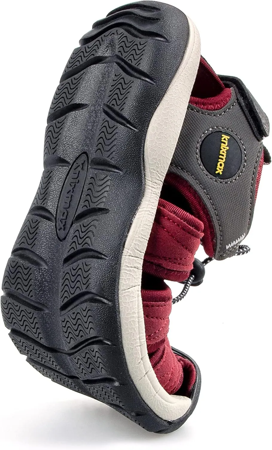 Closed Toe Hiking Sandals for Women Sport Sneaker Sandal Outdoor Red Female Lace-up Water Shoes Size 6-10