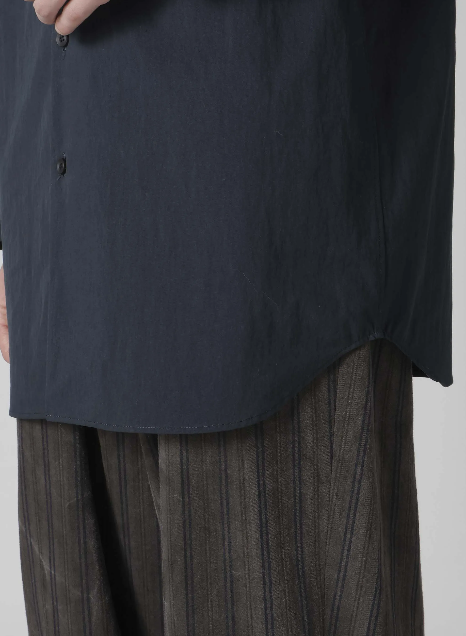 C/NYLON HIGH-DENSITY OX STOLE BLOUSE