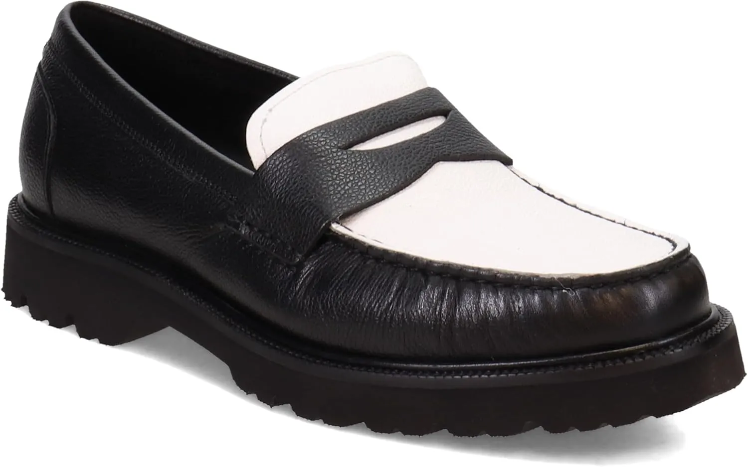 Cole Haan American Classics Penny Loafer Black Spectator 12 W - Wide