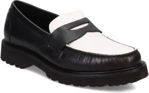 Cole Haan American Classics Penny Loafer Black Spectator 12 W - Wide