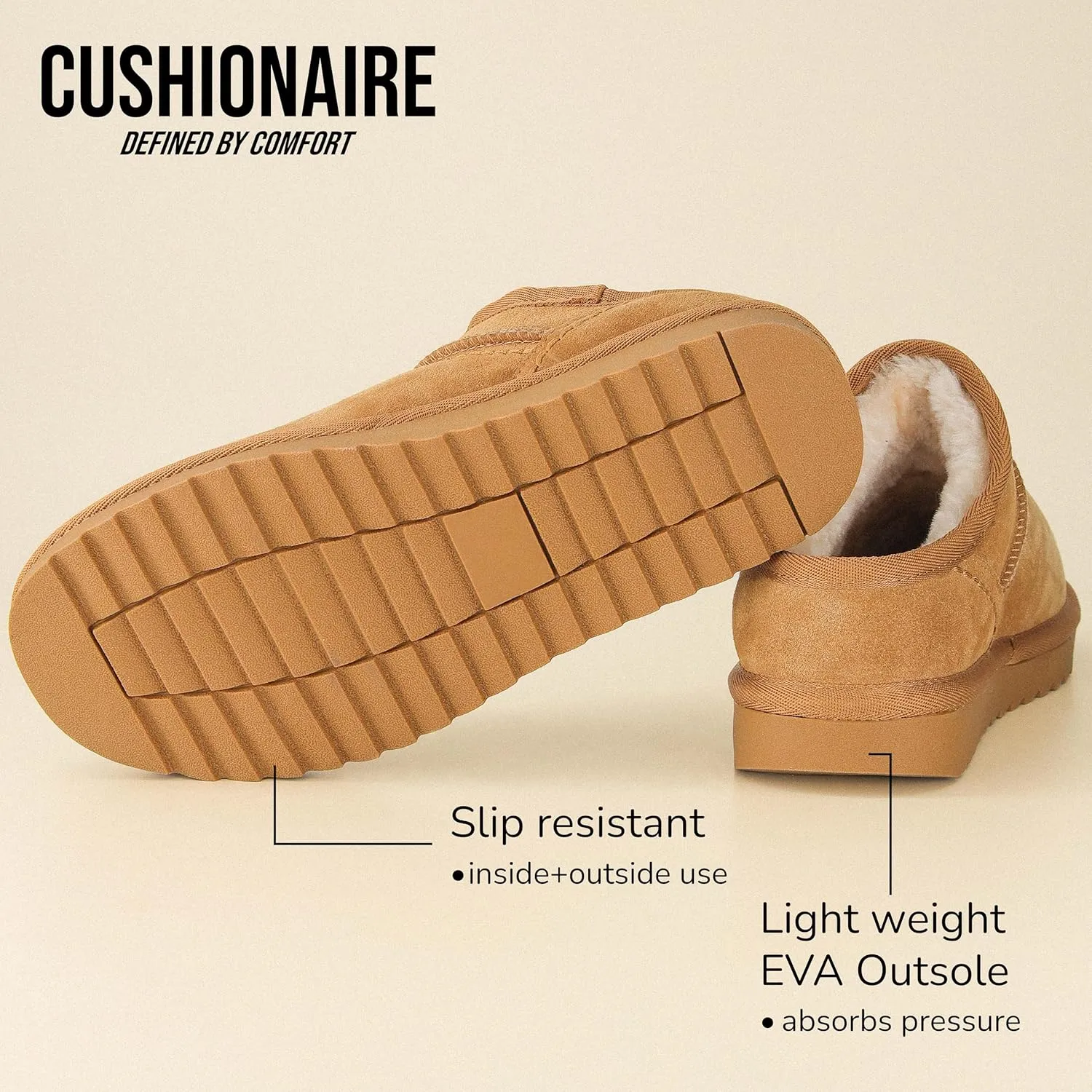 CUSHIONAIRE womens Mule