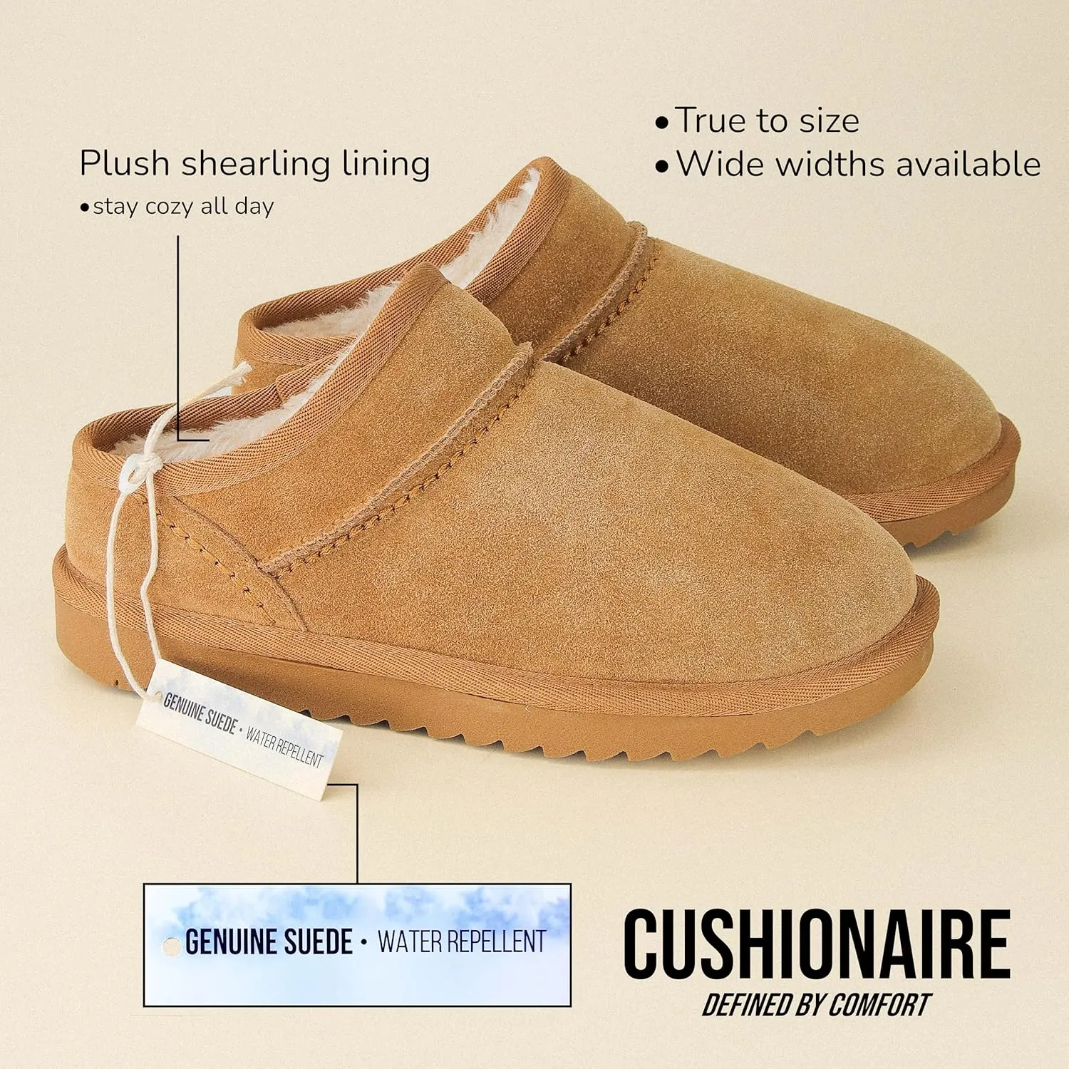 CUSHIONAIRE womens Mule