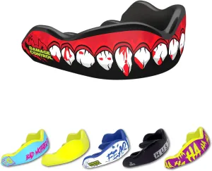 DAMAGE CONTROL High-Impact Mouth Guard – Sports Mouthguard for Boxing, Football, Hockey, Lacrosse & Basketball, Protects Teeth & Jaw, Protective Mouthpiece for Adults & Youth