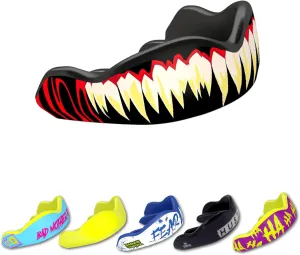 DAMAGE CONTROL High-Impact Mouth Guard – Sports Mouthguard for Boxing, Football, Hockey, Lacrosse & Basketball, Protects Teeth & Jaw, Protective Mouthpiece for Adults & Youth