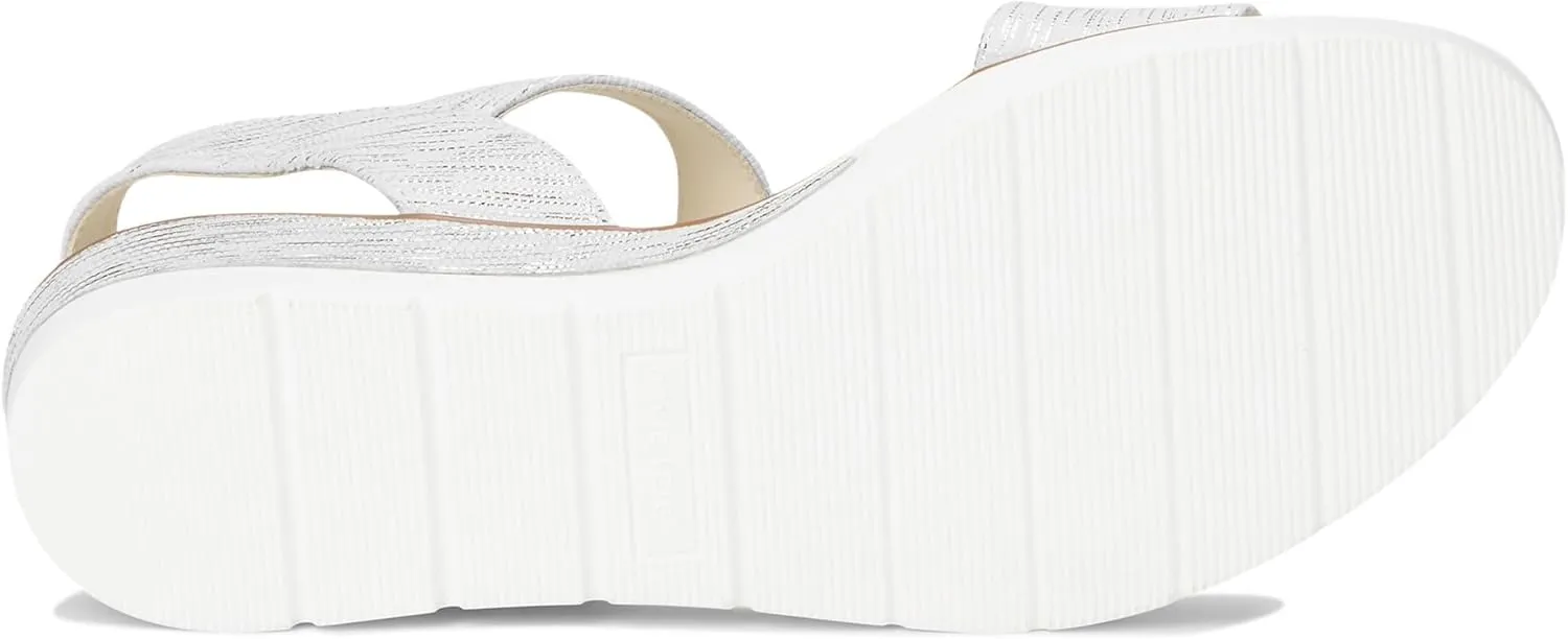 David Tate Womens Scala Adjustable Leather Slingback Sandals