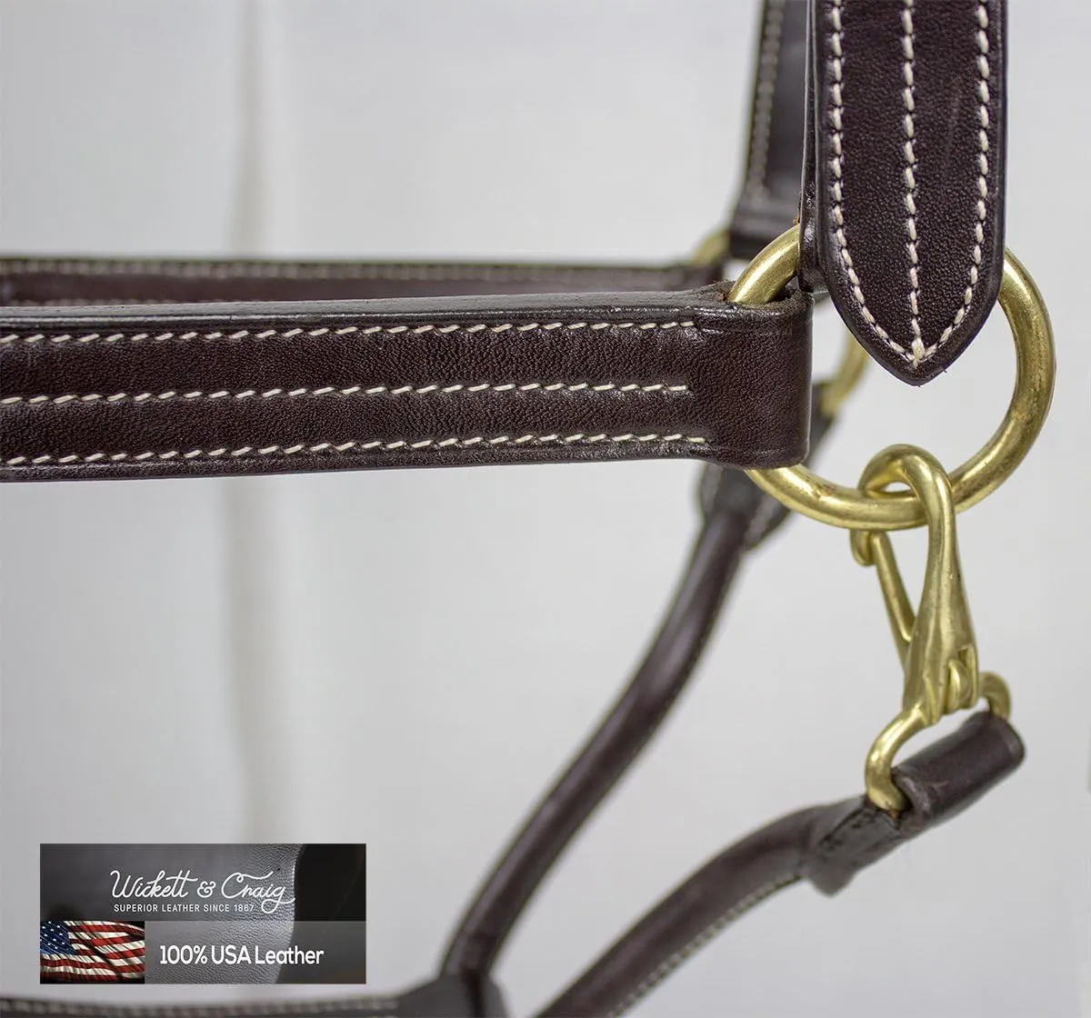 Derby Originals Triple Stitch Stable Leather Halters