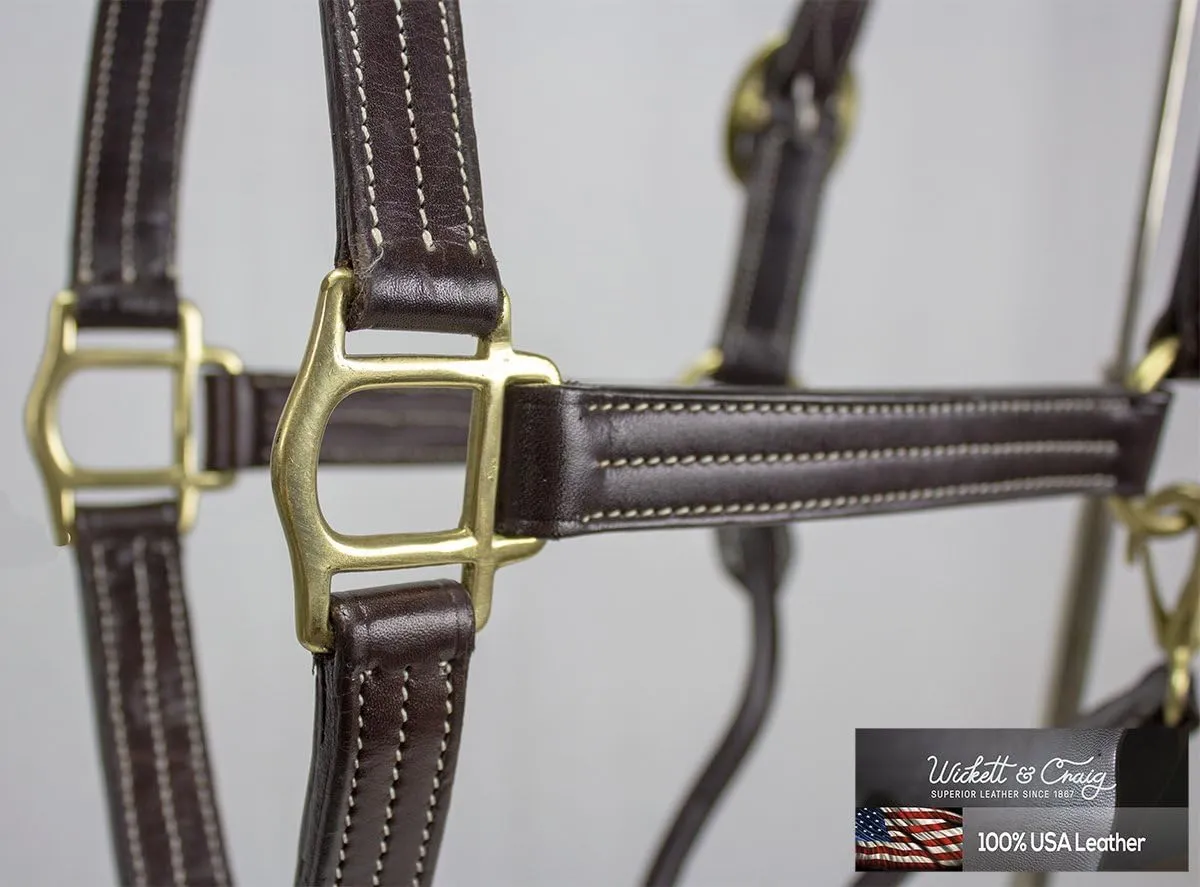 Derby Originals Triple Stitch Stable Leather Halters