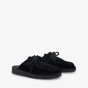 Desert Nomad Mule Black Suede