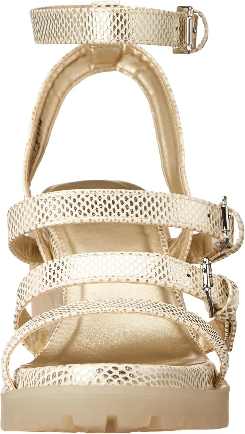 Dirty Laundry Women's France Cloud Snake Heeled Sandal