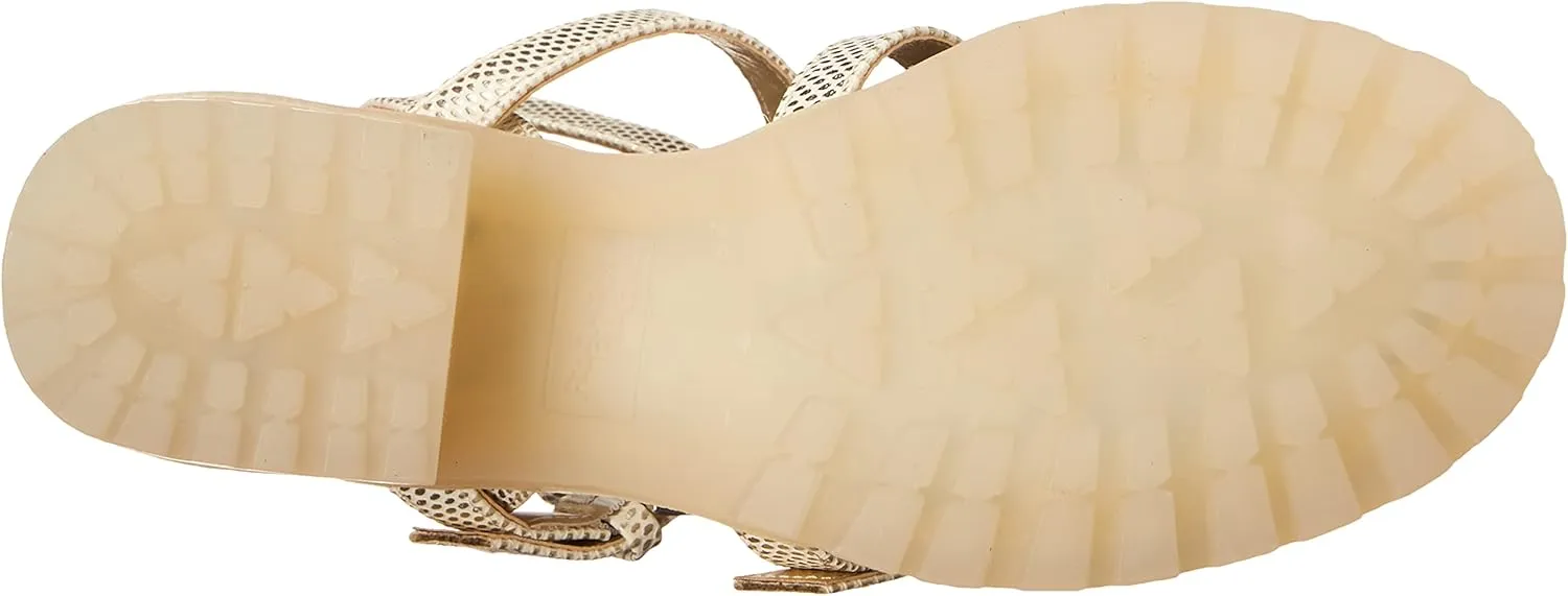 Dirty Laundry Women's France Cloud Snake Heeled Sandal