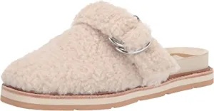Dolce Vita Women's Verna Mule, Natural Plush, 7.5