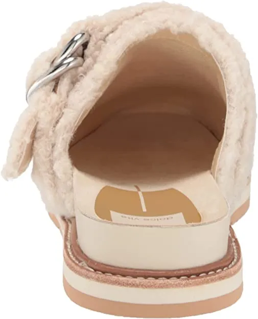 Dolce Vita Women's Verna Mule, Natural Plush, 7.5
