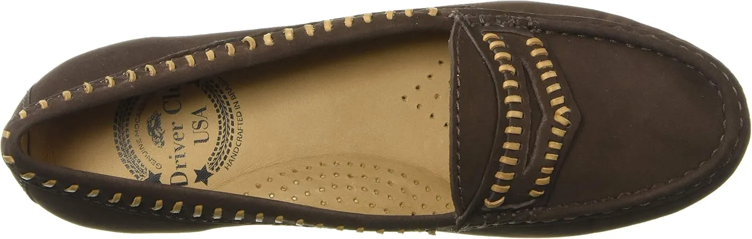 Driver Club USA Women's Leather Made in Brazil Maple Ave Loafer