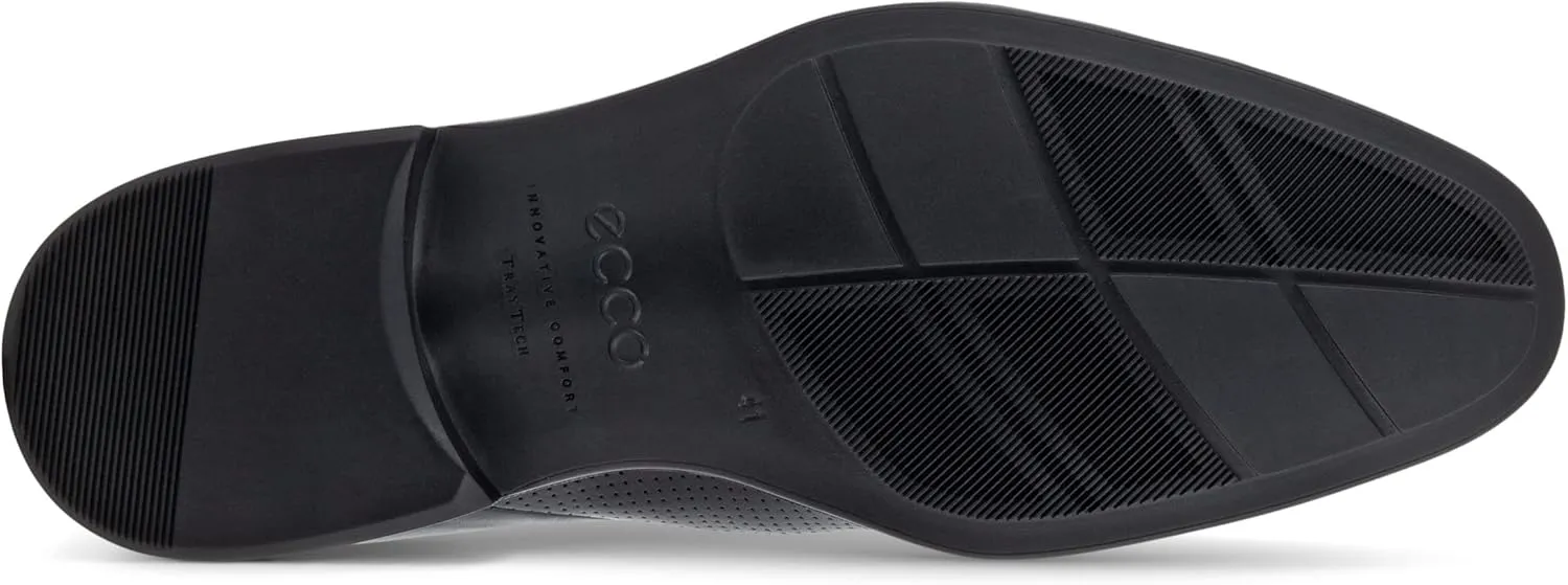 ECCO Men's Citytray Perforated Toe Oxford