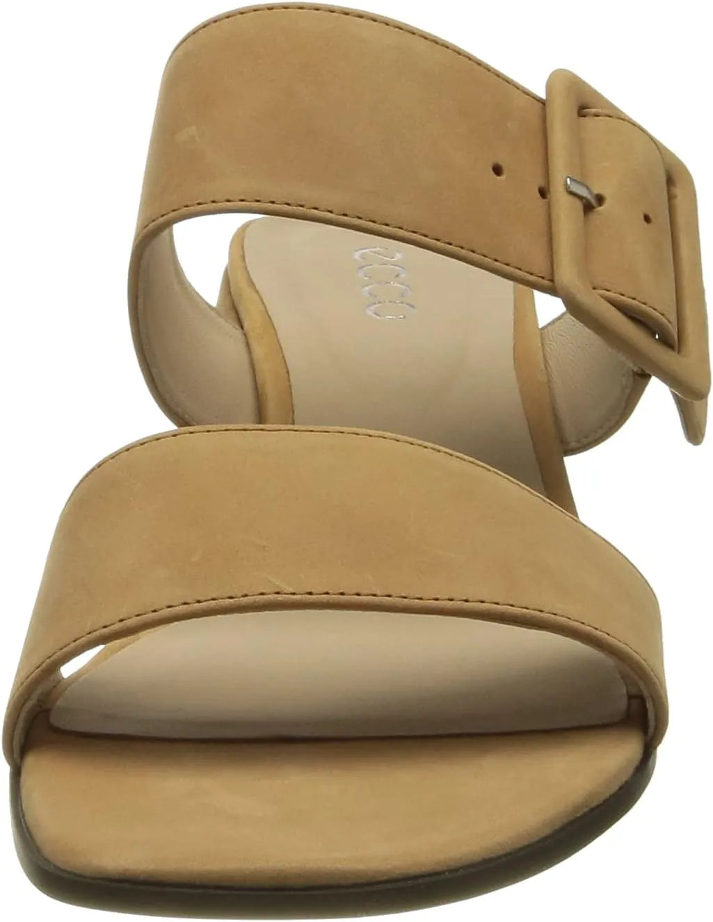 ECCO Women's Elevate Square Toe Slide Heeled Sandal