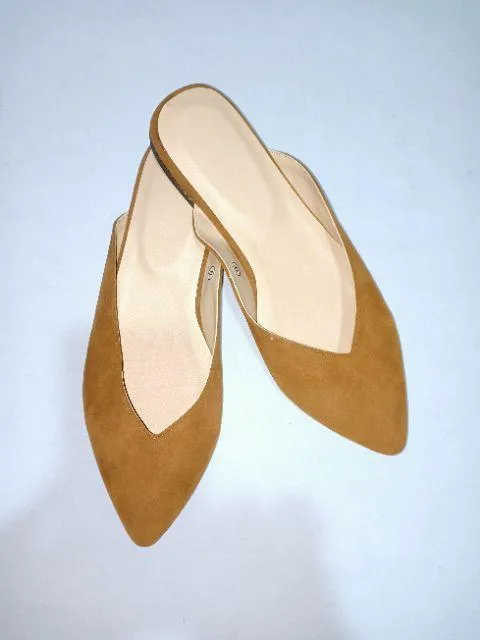 Fast response time International returns Mules Pointed Bright