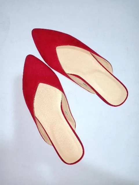 Fast response time International returns Mules Pointed Bright