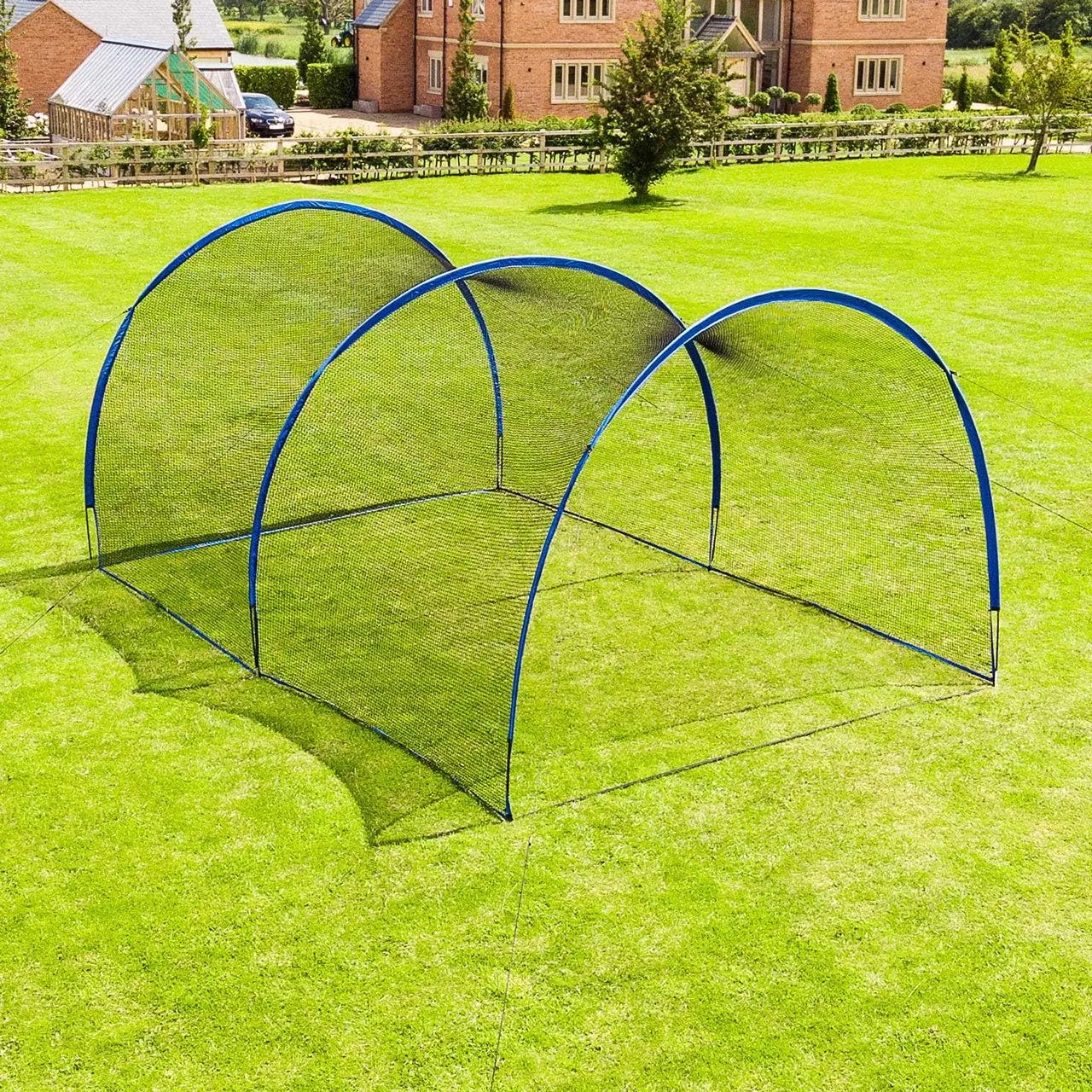 Forza Pop-Up Baseball Batting Cage | Portable, Fiberglass Frame with Polyester Netting, Instant Setup for Anywhere Practice | Multiple Size Options, Includes Carry Bag