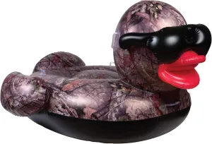 GAME 56594-BB Tuff Duck Premium Inflatable, Giant, Mossy Oak Break-Up Country
