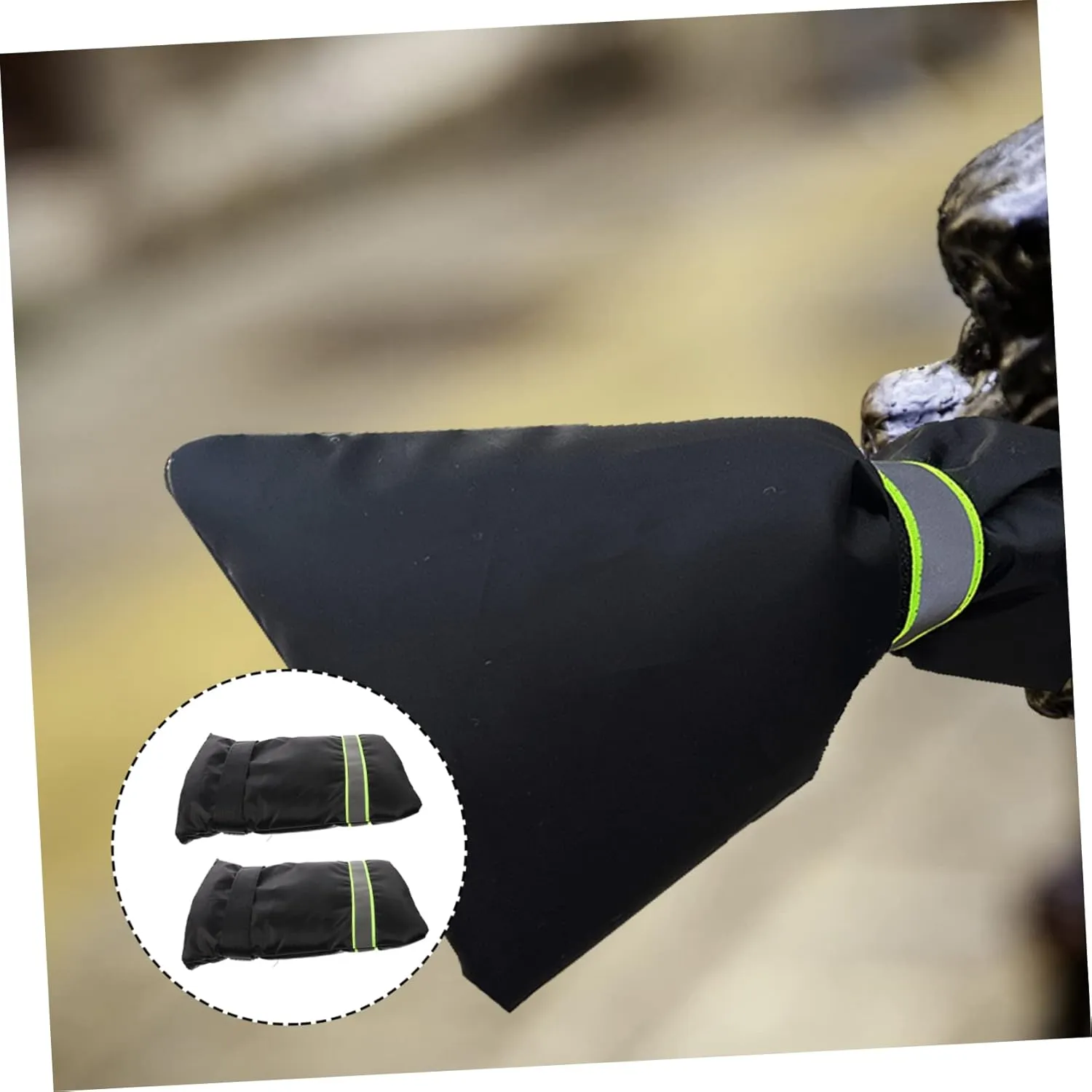 GANAZONO 4sets Faucet Cover Faucet Protective Bag Faucet Freeze Protector Taps Outside Tap Insulation Off Hose Bib Cover Drain Faucet Freeze Cover Faucet Waterproof Cover Oxford Cloth 2pcs*4